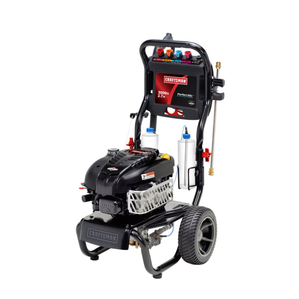 Craftsman 3000 MAX PSI, 2.7 MAX GPM, Briggs & Stratton Powered Pressure Washer