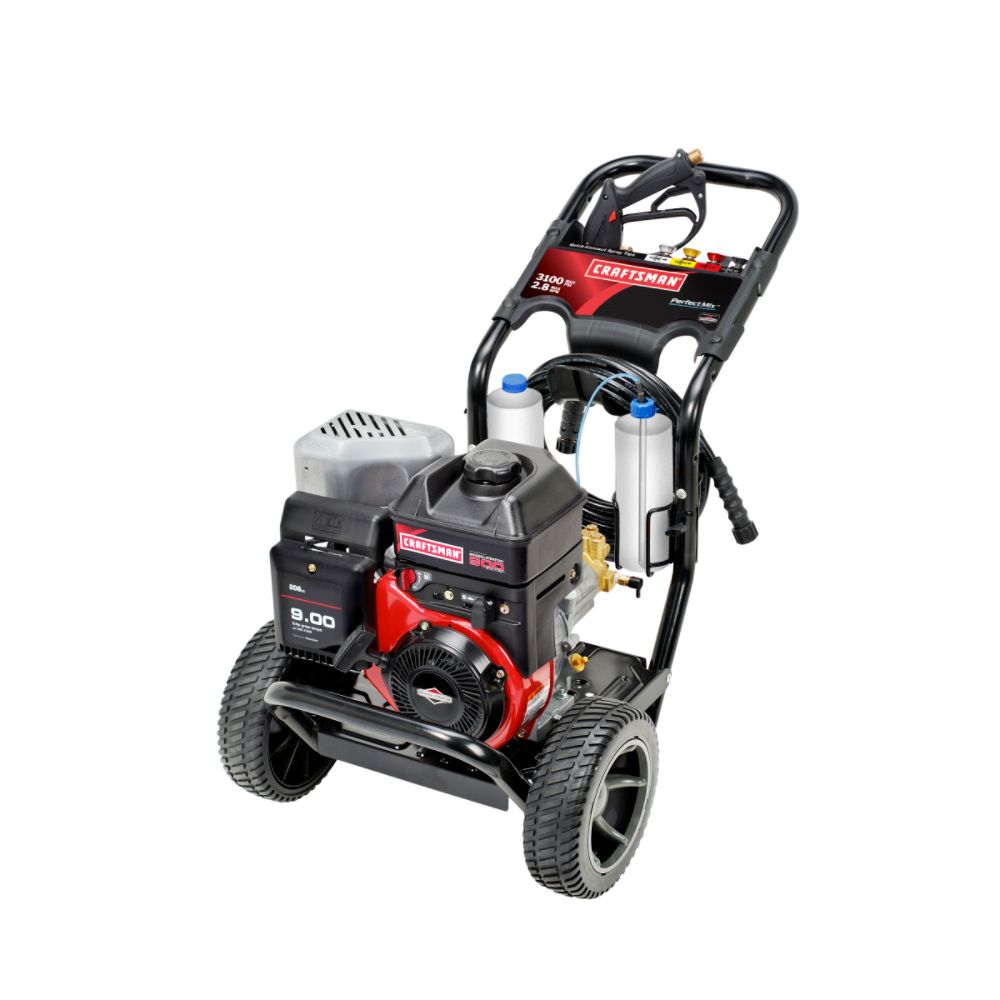Craftsman 3100 MAX PSI, 2.8 MAX GPM, Briggs & Stratton Powered Pressure Washer - CA Model