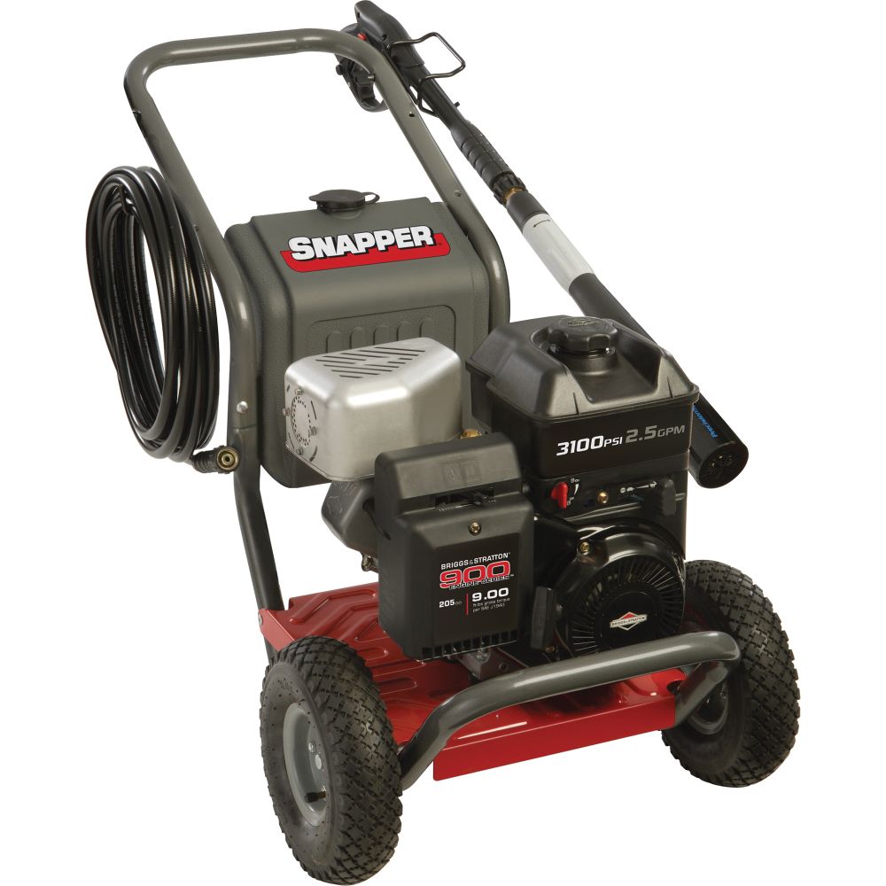 Snapper 3100 MAX PSI  / 2.5 MAX GPM Pressure Washer- CA model