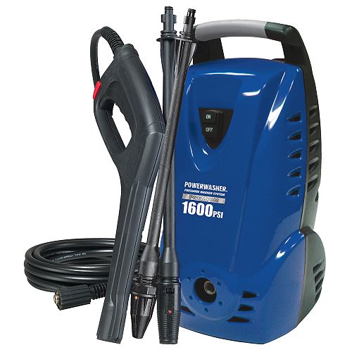 Power Washer Premium 1600 PSI Electric Powerwasher