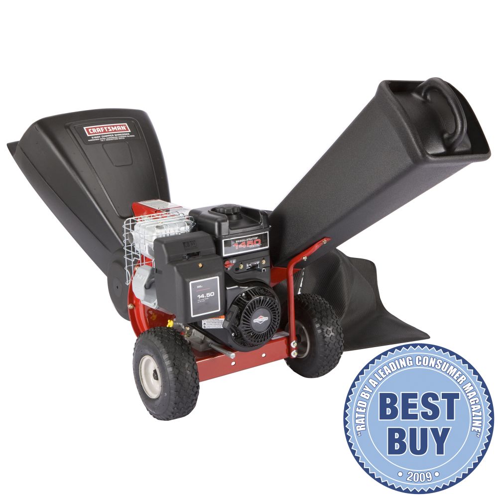 Craftsman 305cc Drop Down Chipper Shredder