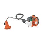 Husqvarna 28cc Full Crank Gas String Trimmer with curved shaft and HT25 bump trimmer head