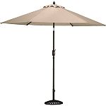 Garden Oasis Crystal Lake Aluminum 9 ft. Market Umbrella with 3 Positions Tilt