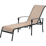 Garden Oasis Crystal Lake Aluminum Sling Chaise Lounge