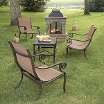 Garden Oasis Elworth 4 pc. Sling Deep Seating