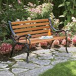 Garden Oasis Park Bench