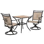 Garden Oasis River Stone Collection 3 Piece Bistro Set