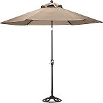 Garden Oasis River Stone 9 ft. Umbrella