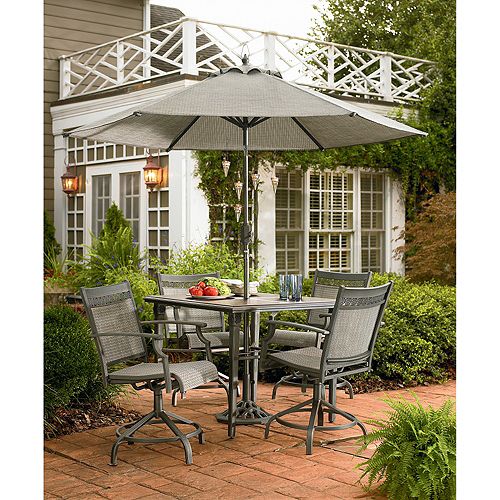 Country Living Seneca 5-piece Patio Gathering Set by