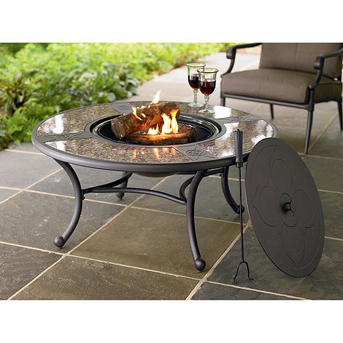 Garden Oasis San Marino Wood Burning Firepit