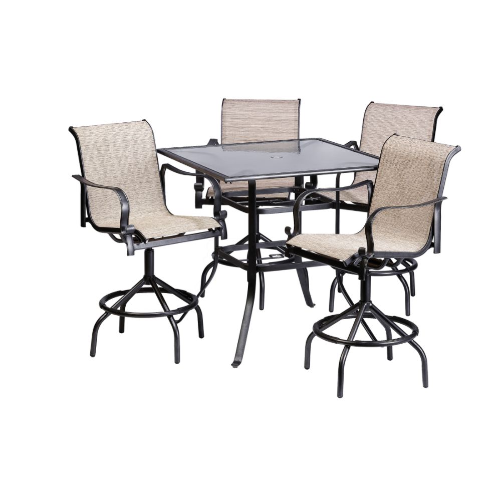 Garden Oasis 5 pc. Sling Chair Bar Set, Augusta Hills Collection