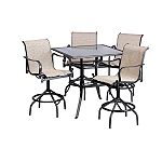 Garden Oasis 5 pc. Sling Chair Bar Set, Augusta Hills Collection by Numark