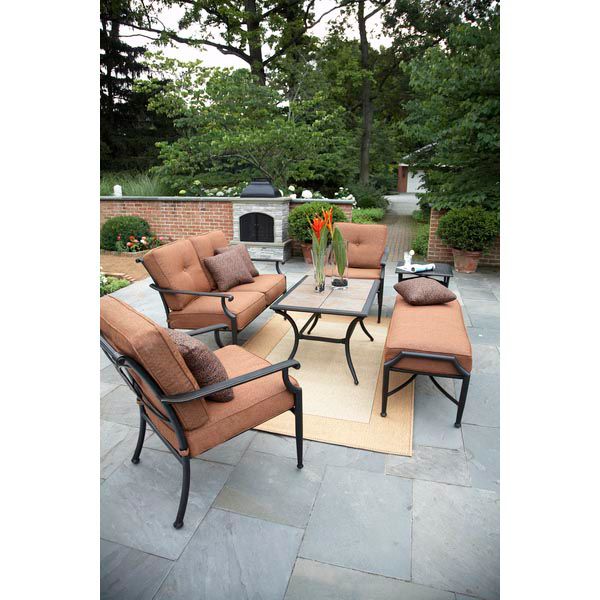 Garden Oasis 4 pc. Deep Seating Set, River Stone Collection
