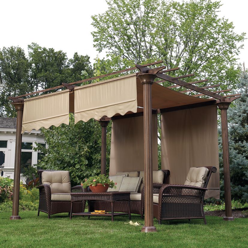 Garden Oasis 8 ft. x 10 ft. Deluxe Pergola