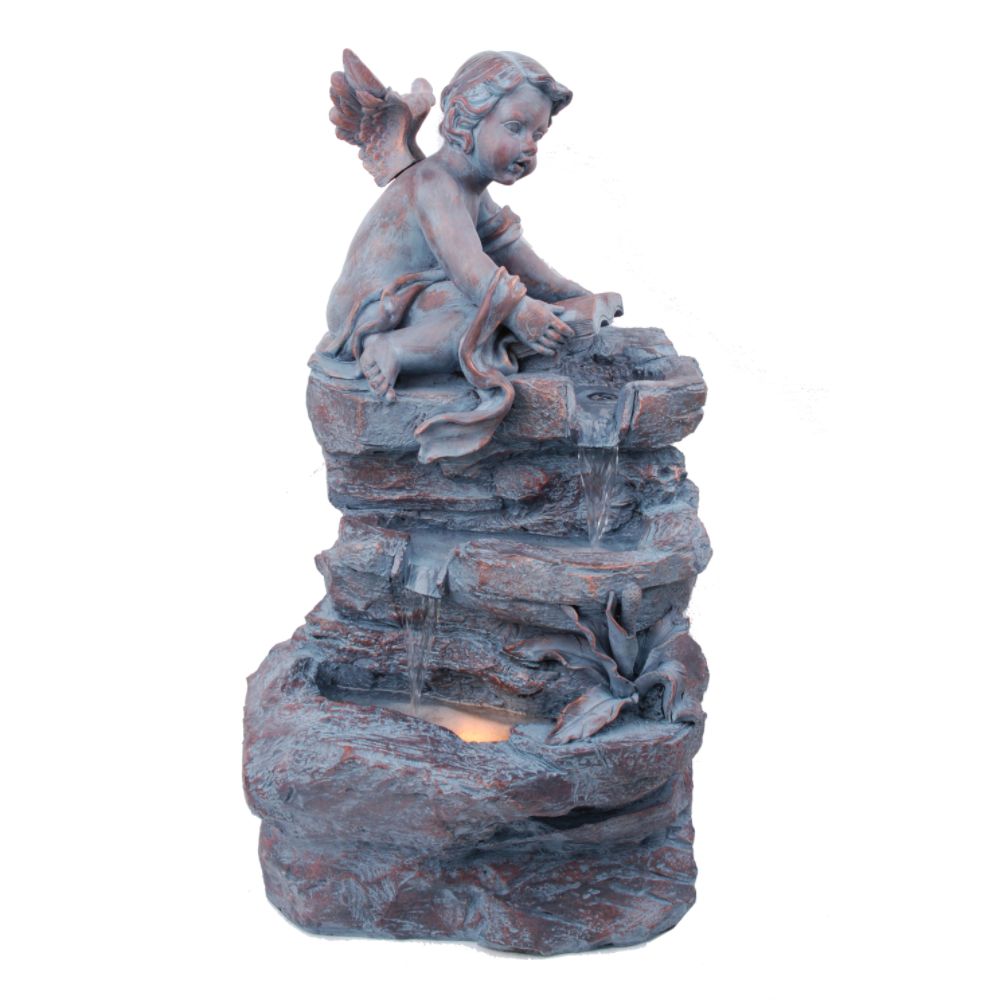 Garden Oasis Cherub Fountain