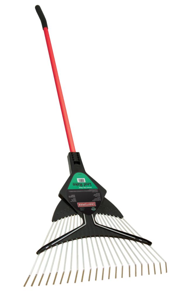 Craftsman 24 in. Poly Steel Rake w/Fiberglass Handle