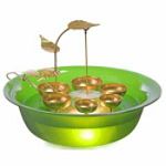 Woodstock Percussion Bell Flower Fountain Green