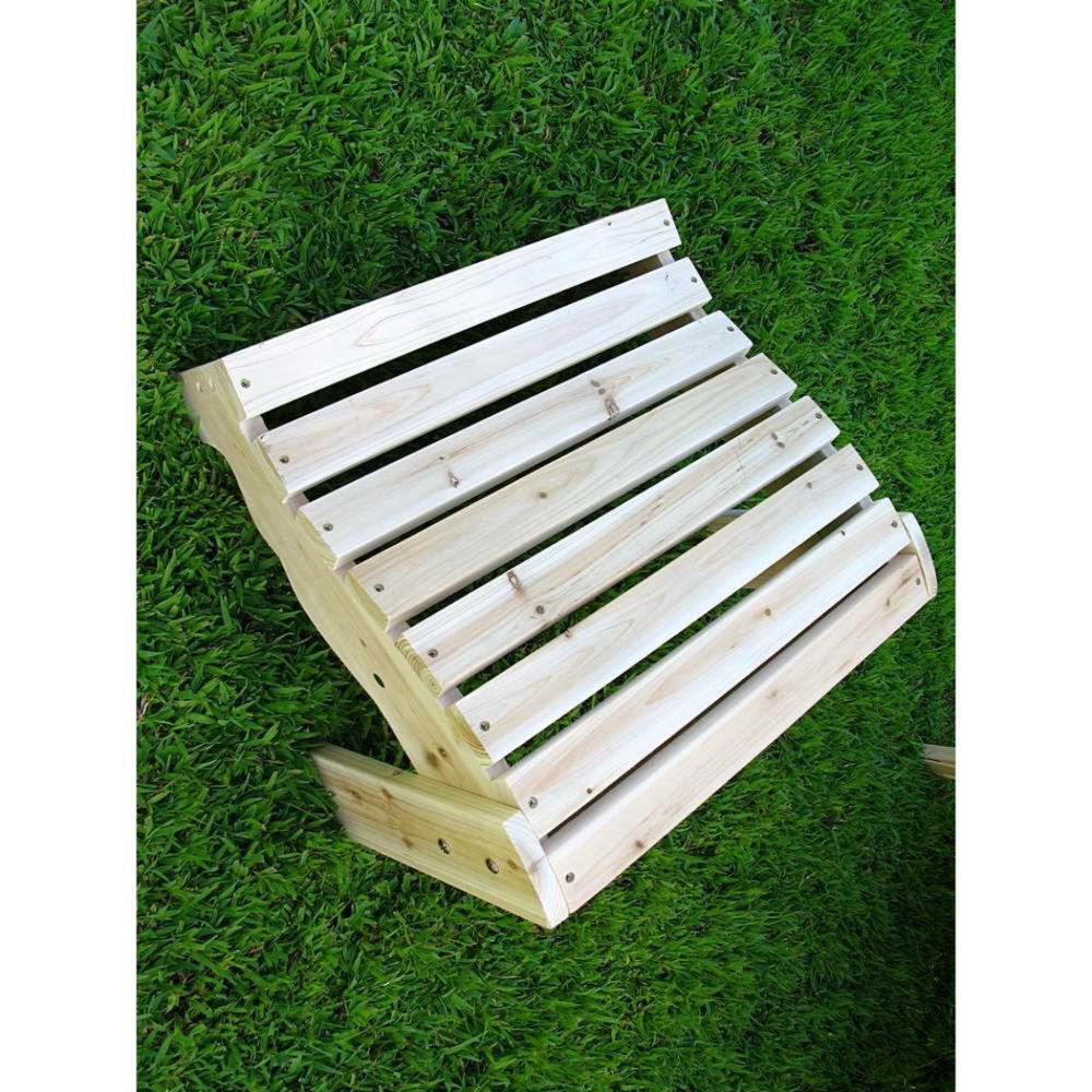 Shine Company Inc. Sanibel Classic Ottoman - Unfinished