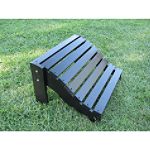 Shine Company Sanibel Classic Ottoman - Black