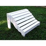 Shine Company Sanibel Classic Ottoman - White