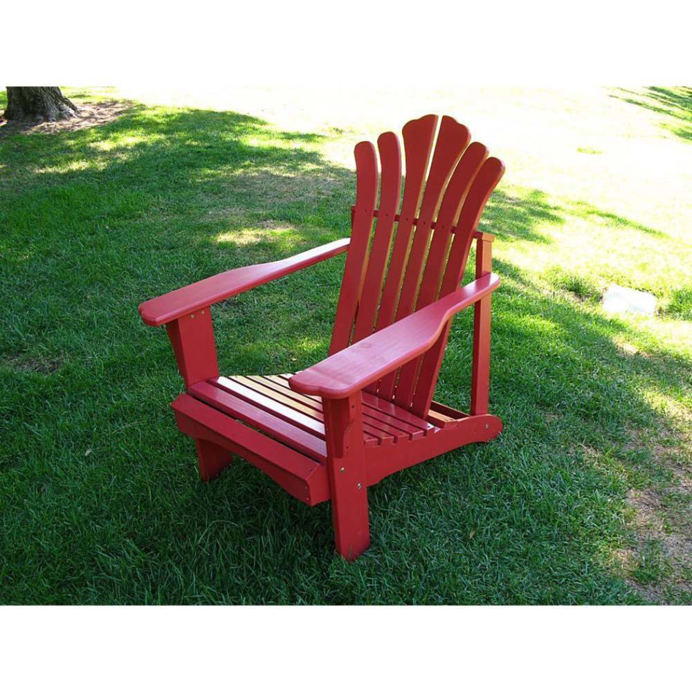 Shine Company Inc. Sanibel Adirondack Chair - Red
