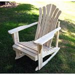 Shine Company Sanibel Adirondack Rocker- Unfinished