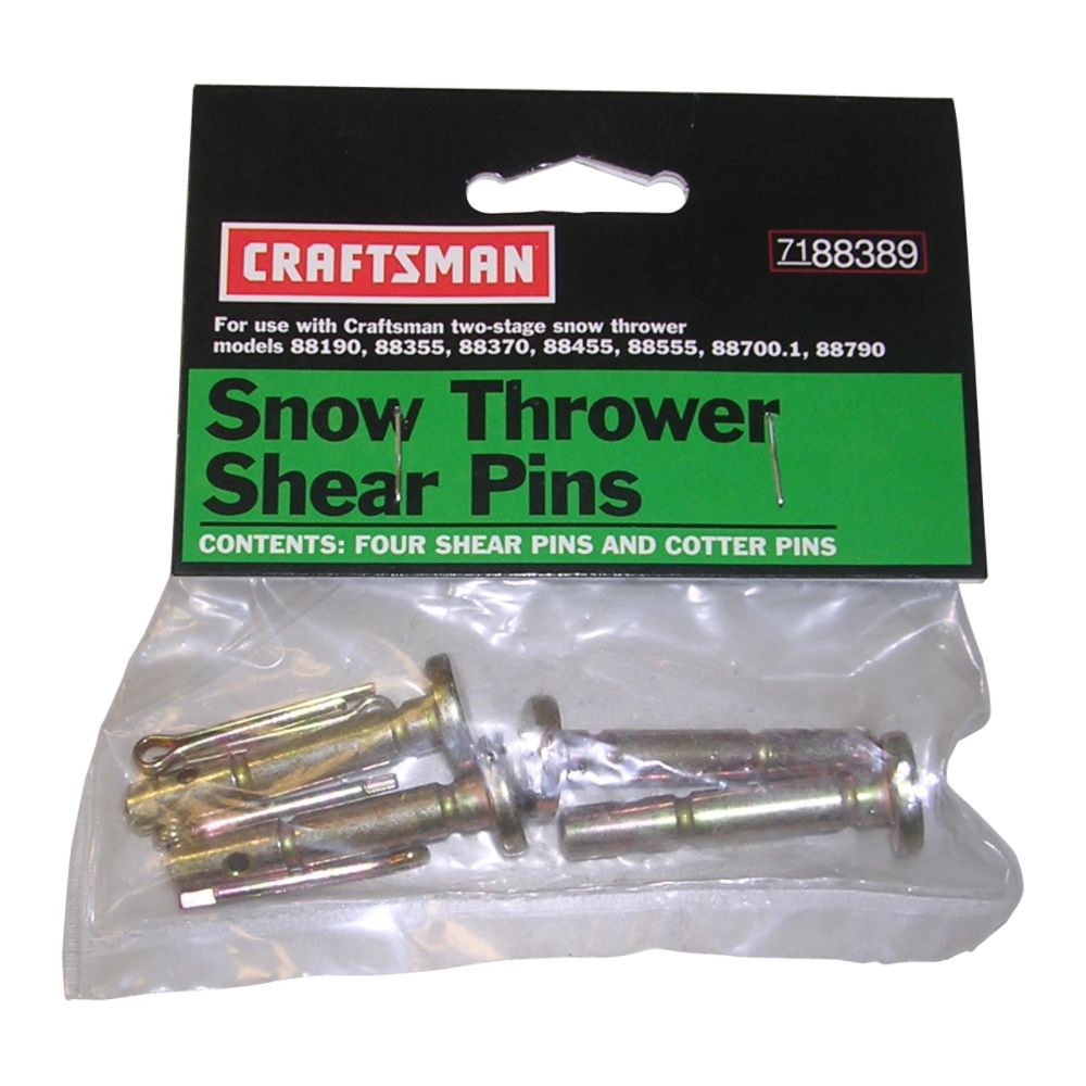  Craftsman, Troy Bilt, MTD, Yard Man, Cub Cadet Shear Pins