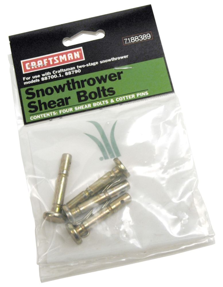 Craftsman Replacement Snow Thrower Shear Pins