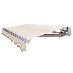 Beauty-Mark Maui Manual Retractable Awning - Off White