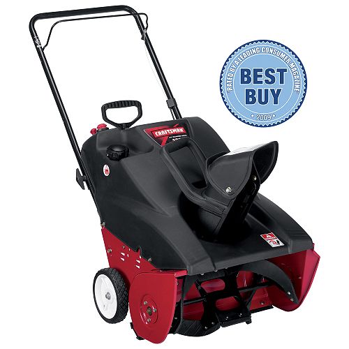 Craftsman 123cc 4 cycle Single Stage Snow Thrower