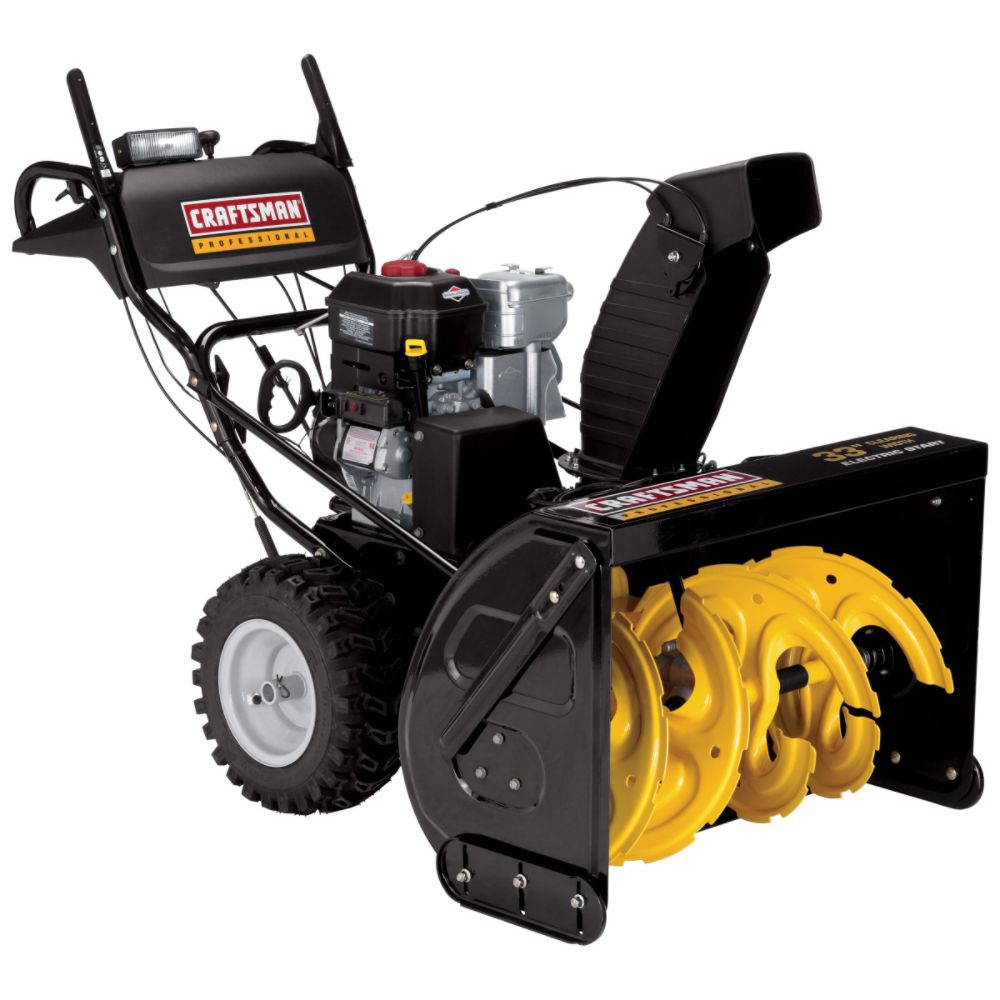  2008 Craftsman Professional 342cc, 33 inch 2 stage Snowthrower Model 88833 Review