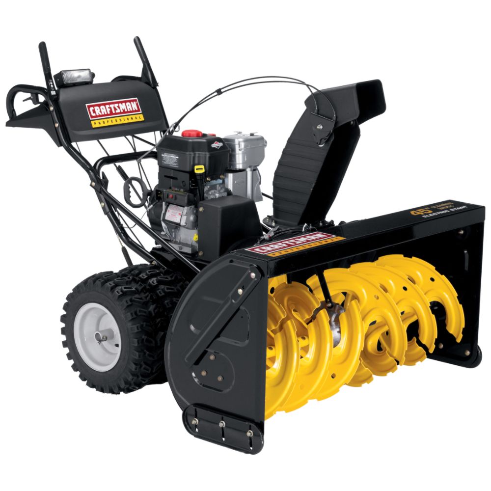  2008 Craftsman Professional 342cc 45 inch 2  Stage Snow Thrower Model 88845 Review