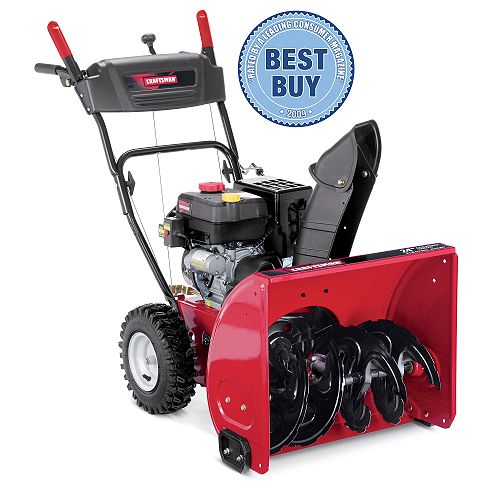 Craftsman 179 cc 24" 2 Stage Snow Thrower