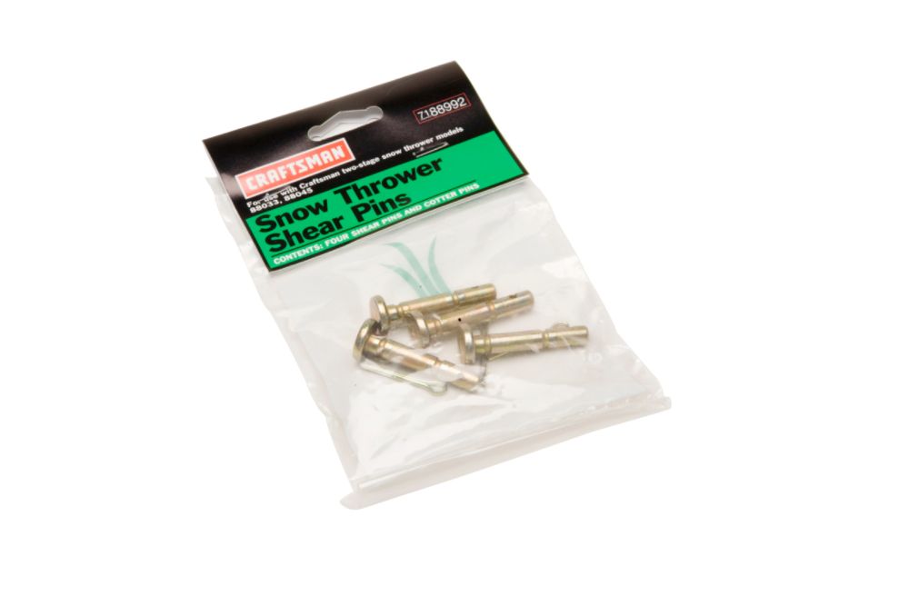 Craftsman Replacement Snow Thrower Shear Pins