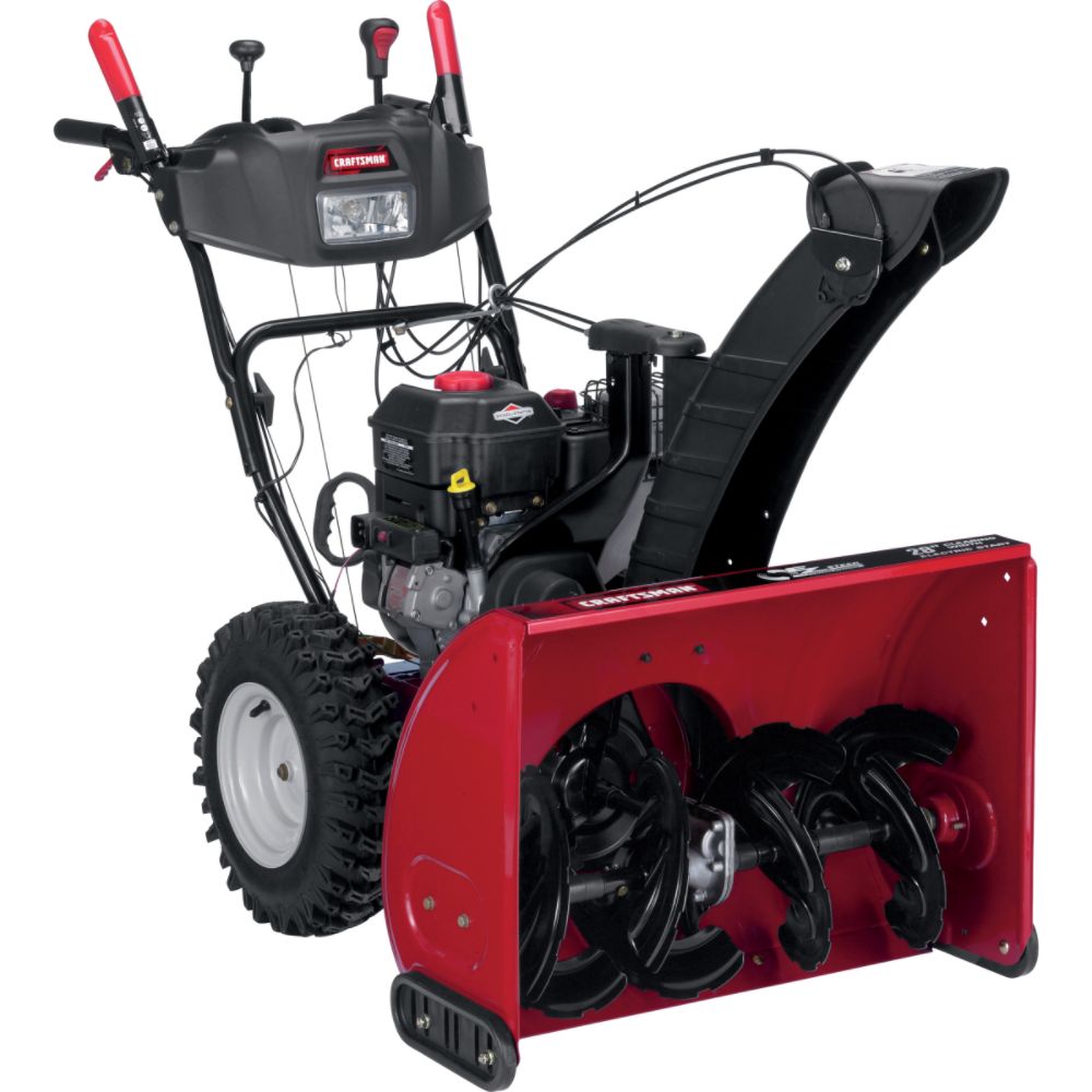 Craftsman 250cc 28" path Steerable Two Stage Snow Thrower