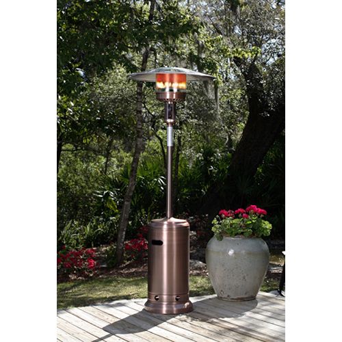 Fire Sense 40,000 BTU Standard Copper Finish LPG Patio Heater 