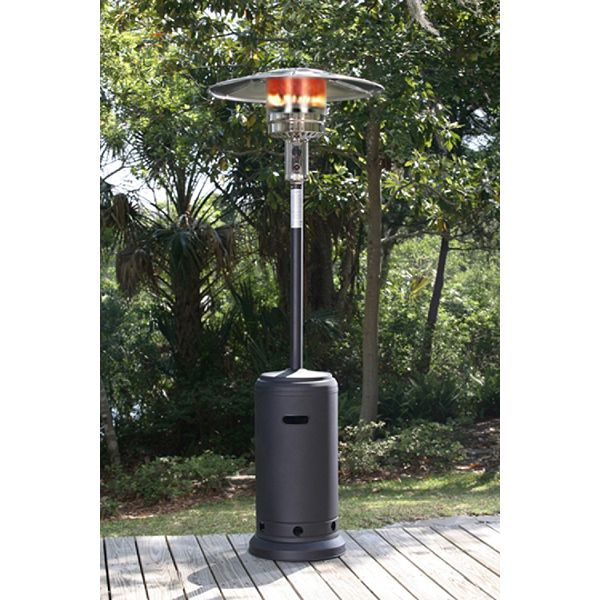 Fire Sense 40, 000 BTU Standard Black Powder Coated LPG Patio Heater