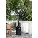 Fire Sense Gas Lamp Patio Flare Black Powder Coat