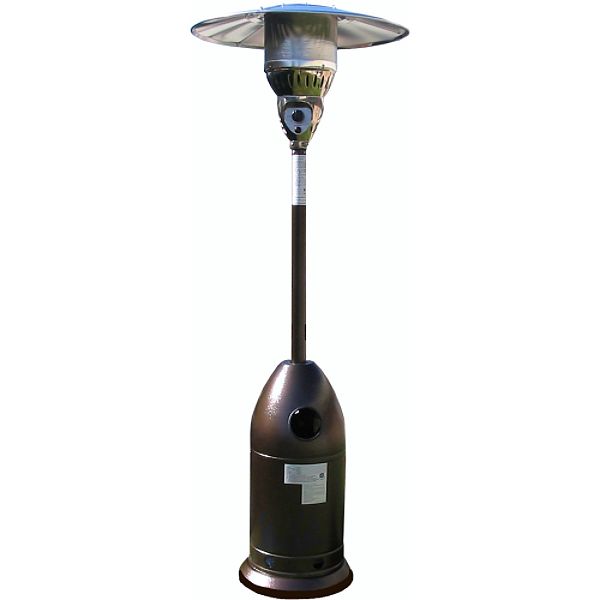 PrimeGlo 41, 000 BTU TAPERED HAMMERED BRONZE PATIO HEATER
