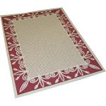 Casual Elements Red Iron Gate 5'x8' Outdoor Rug
