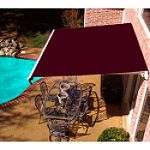 Beauty-Mark Maui Motorized Retractable Awning - Burgundy