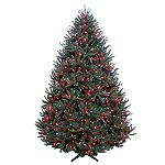 Simply Christmas 7.5 ft. Cambridge Fir W/800 NVO Lights, Multi-Color
