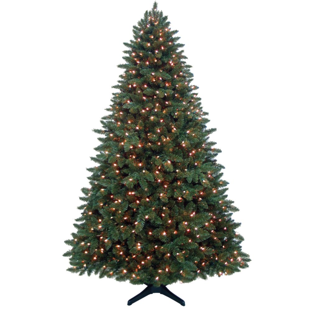 Simply Christmas 7.5 ft. Madison Pine w/ 700 Clear Lights and Rotating Stand