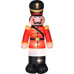 Gemmy Airblown Toy Soldier, Red
