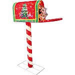 HH 48 in. Animated Soft Tinsel Mailbox