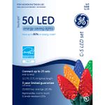 GE Staybright LED C5 Light Set, Multi