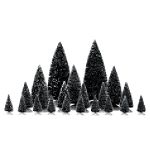 Lemax Collection 21 PC Assorted Pine Trees