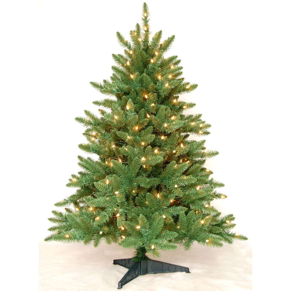 Holiday! Holiday! 4.5ft Prelit Knowles Pine with 300 Never Out Lights - Clear