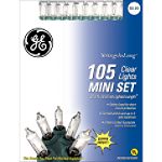 GE String-A-Long" 105 Mini Lights Set, Clear