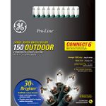 GE Pro-Line 150 Commercial Grade Mini Outdoor Lights - Clear
